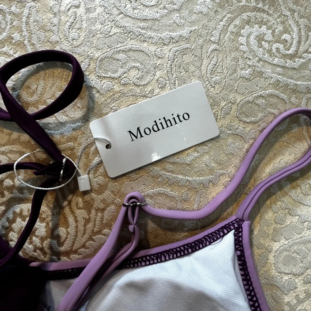Modify Two-Tone Bikini Set - light and Deep Purple. NWT. - Picture 9 of 9